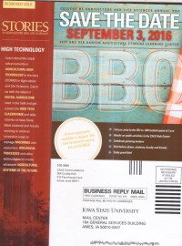 Stories (In Agriculture and Life Sciences) Vol. 9 No. 3 Tahun 2016