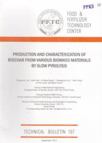 Technical Bulletin No. 197 September 2013