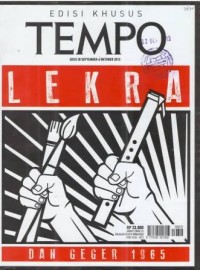 Tempo Edisi 4231 / 30 September - 6 Oktober 2013