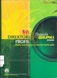 Direktori dan profil anggota Gapki 2008