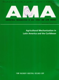 Agricultural Mechanization in Asia, Africa and Latin America (AMA) Vol.50 No. 2 Spring 2019