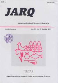 Japan Agricultural Research Quarterly ( JARAQ ) Vol. 51 No. 4 october 2017