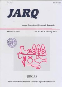 Japan Agricultural Research Quarterly ( JARAQ ) Vol. 52 No. 1 January 2018