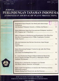 JURNAL PERLINDUNGAN TANAMAN INDONESIA Vol 4 No 2 Desember 1998