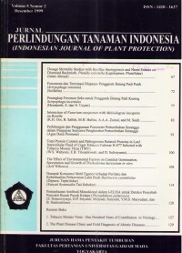 JURNAL PERLINDUNGAN TANAMAN INDONESIA Vol 5 No 2 Desember 1999