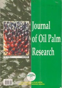 Journal of Oil Palm Research (JOPR) vol.18  june 2006