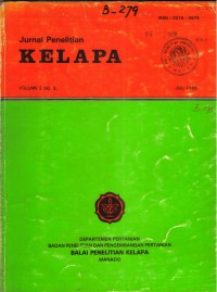 Jurna Penelitian Kelapa Volume 2 No. 2