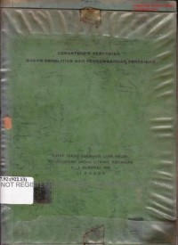 Rapat teknis kerjasama luar negeri di lingkungan badan litbang pertanian, 4-6 Nopember 1976 di Bogor