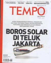 Tempo Edisi 9-15 April 2012