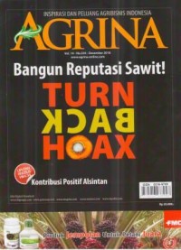 Inspirasi dan Peluang Afribisnis Indonesia Vol. 14 No. 294 Desember 2018