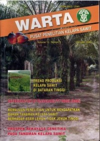 Warta PPKS Volume 13 Nomor 3 Oktober 2005