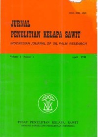 Jurnal Penelitian Kelapa Sawit Volume 5 Nomor 1 April 2007
