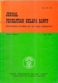 Jurnal Penelitian Kelapa Sawit Volume 6 Nomor 1 April 1998