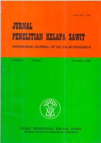 Jurnal Penelitian Kelapa Sawit Volume 8 Nomor 3 Desember 2000