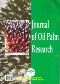 Journal of Oil Palm Research Vol. 12 No. 1 June 2000