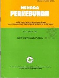 MENARA PERKEBUNAN Tahun KE 72 No.2-2004
