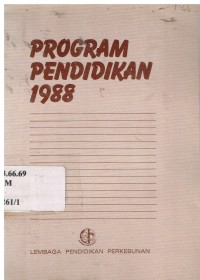 Program pendidikan 1988