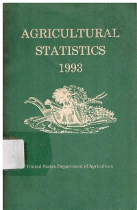 Agricultural Statistics 1993