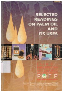 Selected Readings On Palm Oil And Its Uses