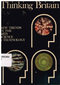 Image of Thinking Britain : New Trends in the Arts Science & Technology