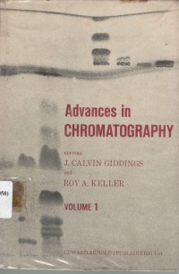 Advances in CHROMATOGRAPHY Vol. 1