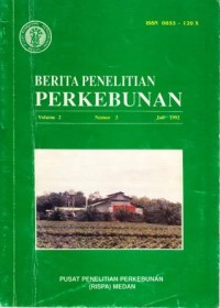 Berita Penelitian Perkebunan Volume 2 Nomor 3 Juli 1992