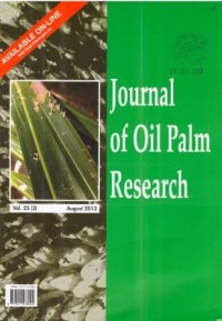 Journal of Oil Palm Research Vol. 25 (2) Agustus 2013