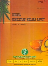 Jurnal Penelitian Kelapa Sawit Volume 23 No. 1 April 2015