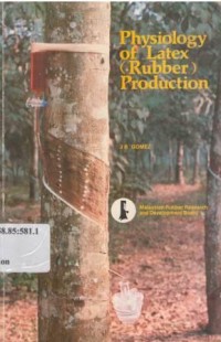 Image of Physiology of Latex (Rubber) Production