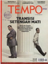 Tempo Edisi 4329 / 15 - 21 September 2014