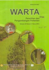 Warta Penelitian dan Pengembangan Pertanian Volume 35 Nomor 2 Tahun 2013
