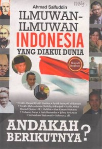 Ilmuwan-ilmuwan Indonesia Yang Diakui Dunia