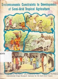 Image of Proceedings : international workshop on socioeconomic constraints to developemnt of semi arid tropical agriculture. Hyderabad, India 19-23 February 1979
