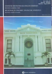 Statistik Ekonomi Keuangan Daerah  Provinsi Sumatera Utara Vol. 16 No. 08 Agustus 2016