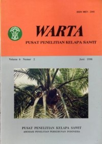 Warta PPKS Volume 6 Nomor 2 Juni 1998