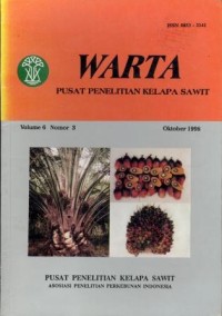 Warta PPKS Volume 6 Nomor 3 Oktober 1998