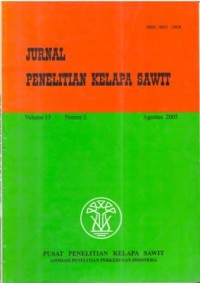 Jurnal Penelitian Kelapa Sawit Volume 13 No 2 Agustus 2005