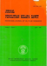 Jurnal Penelitian Kelapa Sawit Volume 5 Nomor 1 April 2007