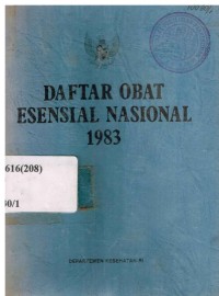 Daftar Obat Esensial Nasional 1983