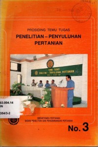 Prosiding Temu Tugas Penelitian-Penyuluhan Pertanian No.3