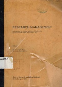 Research management