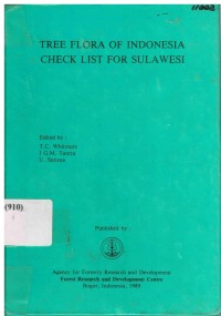 Tree Flora of Indonesia Check List for Sulawesi