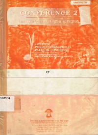 Conference 2 : Chemistry, technology & nutrition (1993 PIPOC PORIM Inst. Palm Oil Congress update and vision 20-25 Sept. 1993 Hotel Iswara Kuala Lumpur, Malaysia)