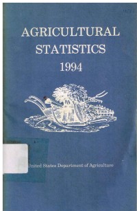 Agricultural Statistics 1994