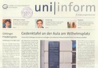 Uni | Inform 16. Jahrgang | Ausgabe Februari 2018