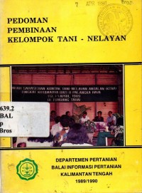 Pedoman Pembinaan Kelompok Tani-Nelayan