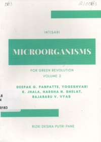 Intisari Microorganisms for Green Revolution Volume 2