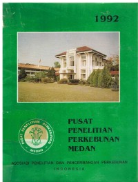 Pusat Penelitian Perkebunan Medan