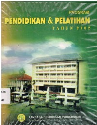 Program Pendidikan & Pelatihan Tahun 2002