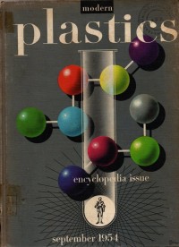 Modern Plastics Encyclopedia Issue September 1954